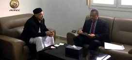 رئيس مجدلس النواب مع رئيس الحكومة المؤقتة