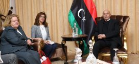 فخامة رئيس مجلس النواب الليبي يلتقي نائب رئيس بعثة الأمم المتحدة للدعم في ليبيا.
