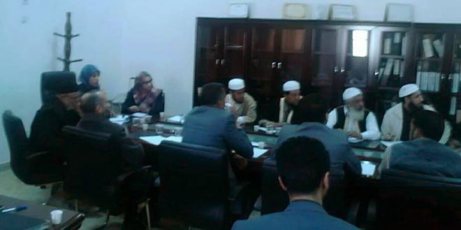 اجتماعاً موسعاً لعضو مجلس النواب دكتور سلطنة مسعود المسماري بخصوص مشكلة الانتحار في مدينة البيضاء .