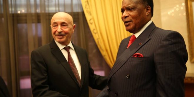 فخامة رئيس مجلس النواب يلتقي رئيس لجنة الاتحاد الأفريقي