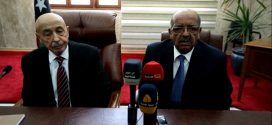 رئيس مجلس النواب يتلقى وزير الشؤون العربية الجزائري بمدينة البيضاء