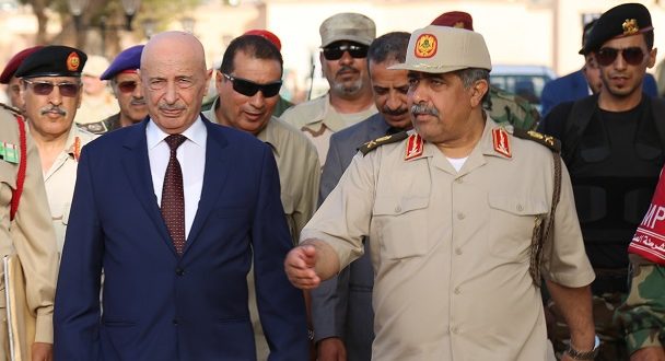 رئيس مجلس النواب ورئيس الاركان الليبي