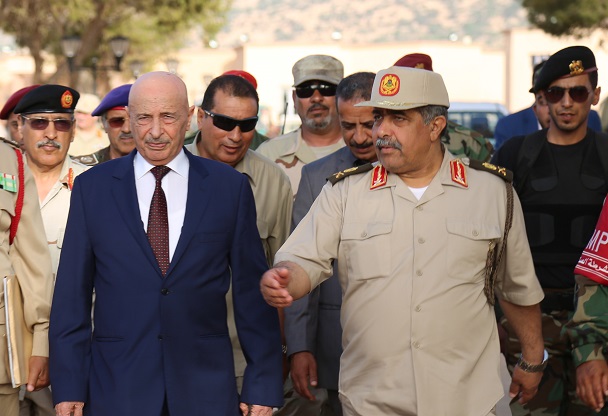 رئيس مجلس النواب ورئيس الاركان الليبي