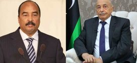 عقيلة صالح ومحمد ولد عبدالعزيز