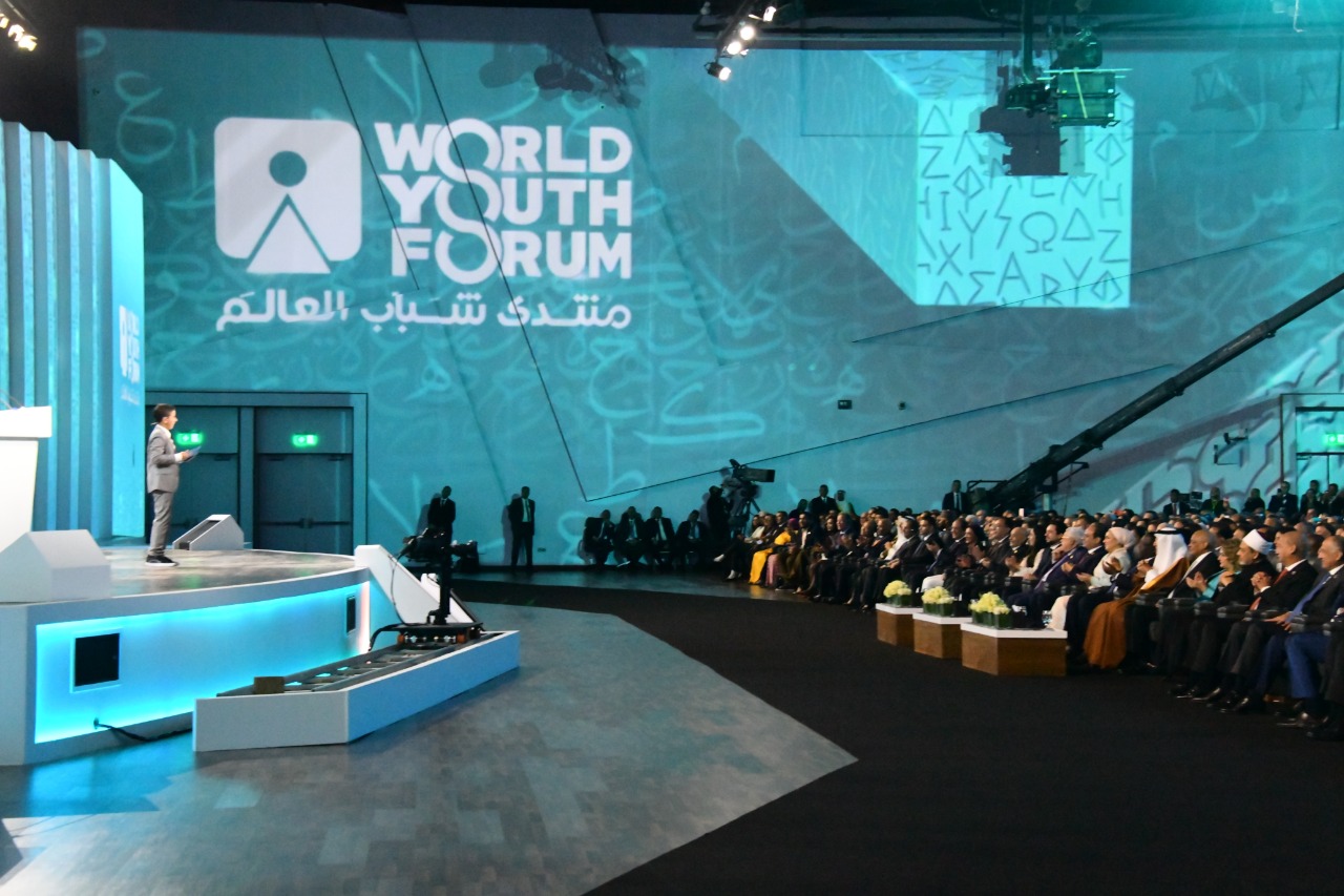 رئيس مجلس النواب في منتدى شباب العالم